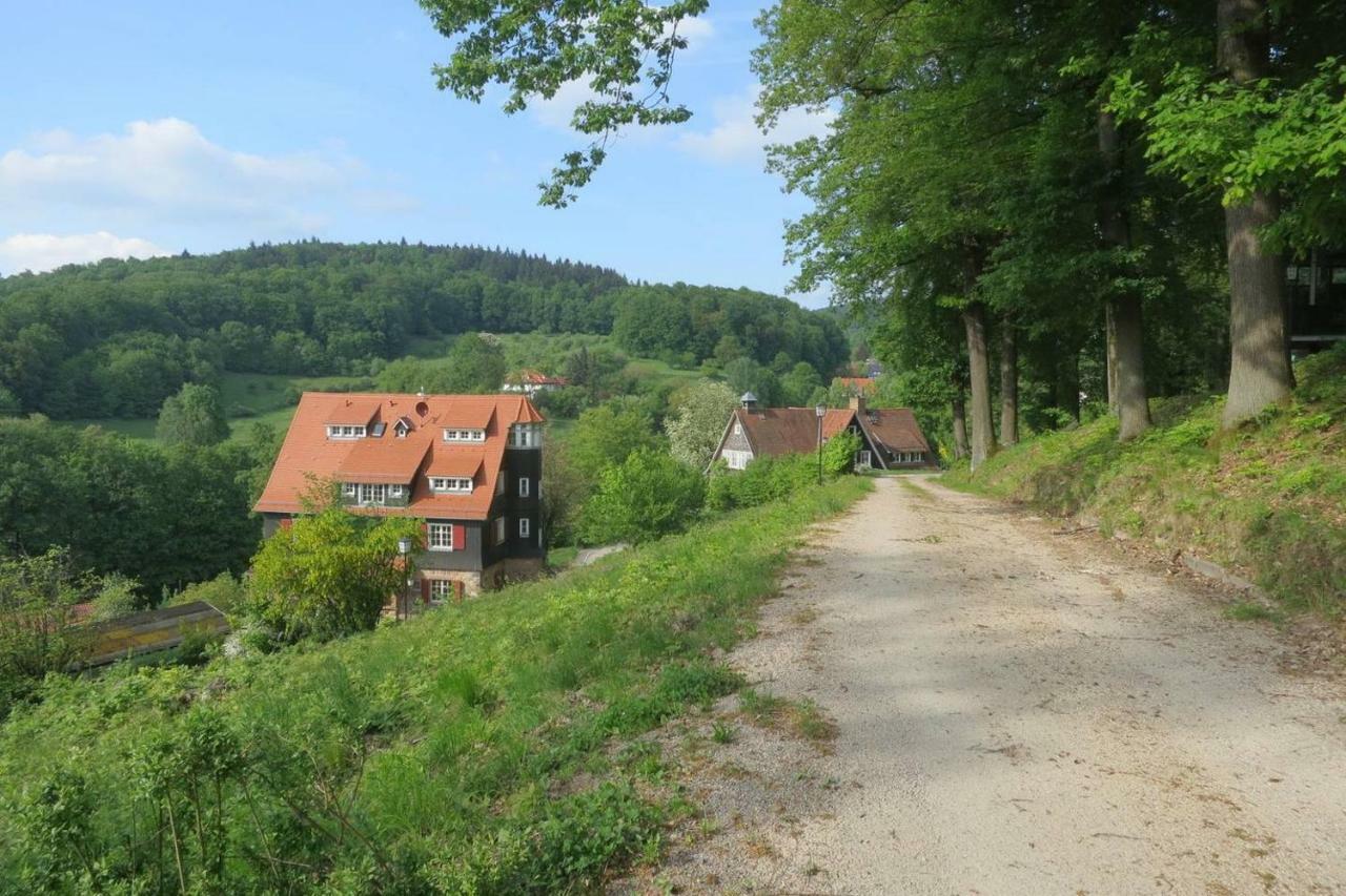 Blumenmeer Appartment Ober-Hambach Bagian luar foto