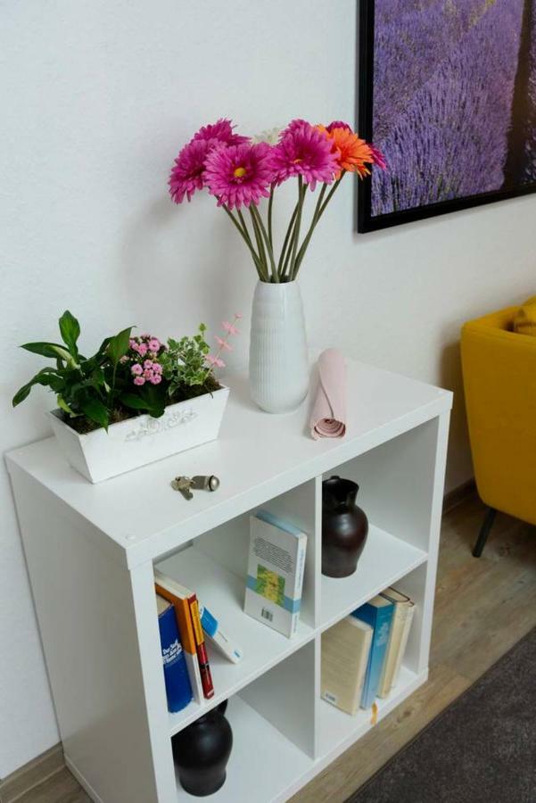 Blumenmeer Appartment Ober-Hambach Bagian luar foto